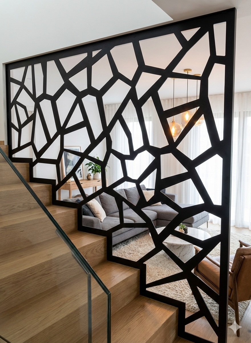 Panou Metalic Interior | Exterior Debitat Laser | Personalizabil 1x2m | Daria