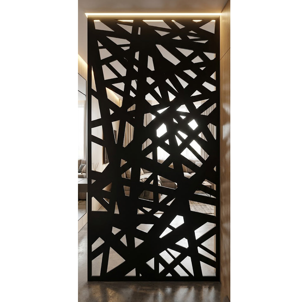 Panou Metalic Interior | Exterior Debitat Laser | Personalizabil 1x2m | Linea