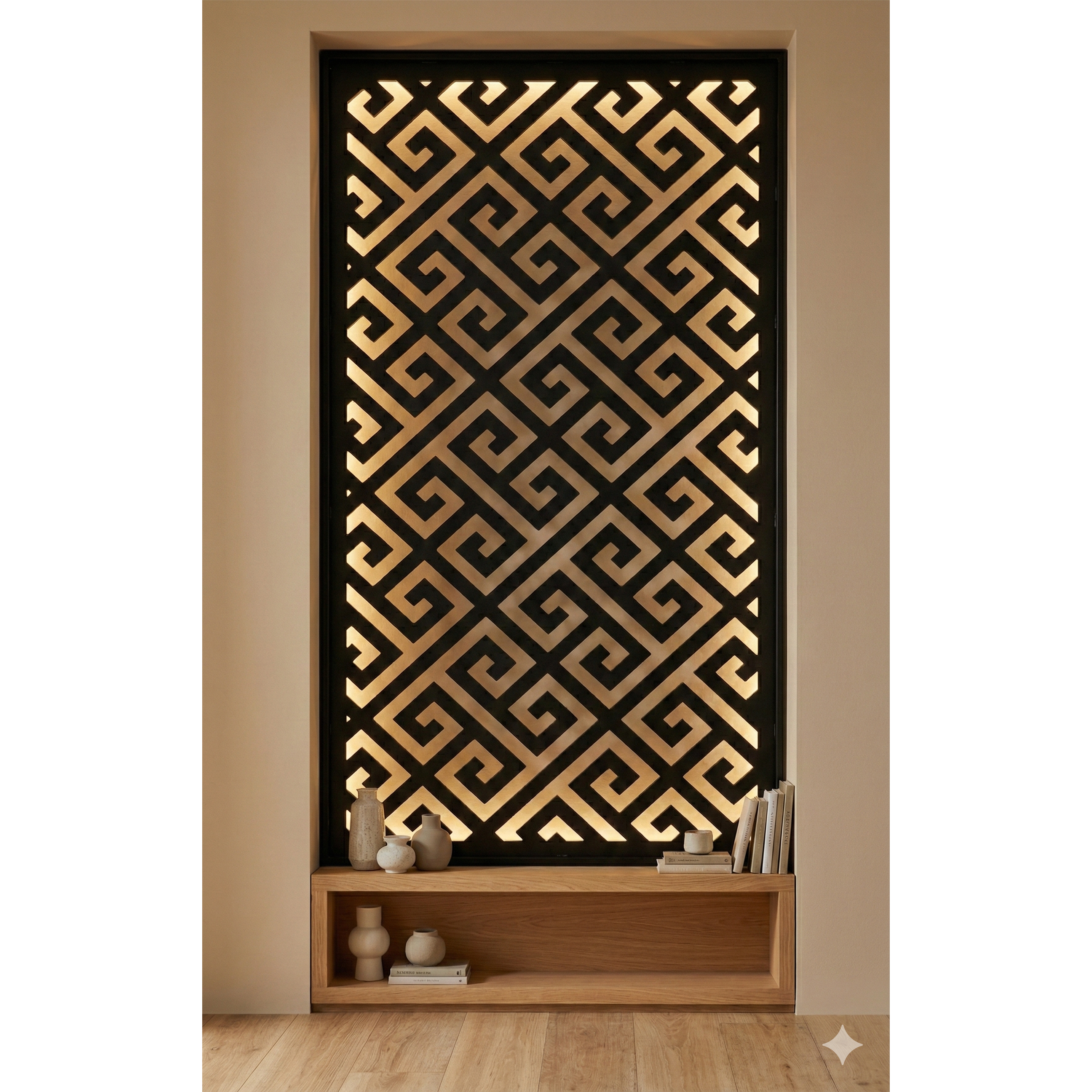 Panou Metalic Interior | Exterior Debitat Laser | Personalizabil 1x2m | Anox