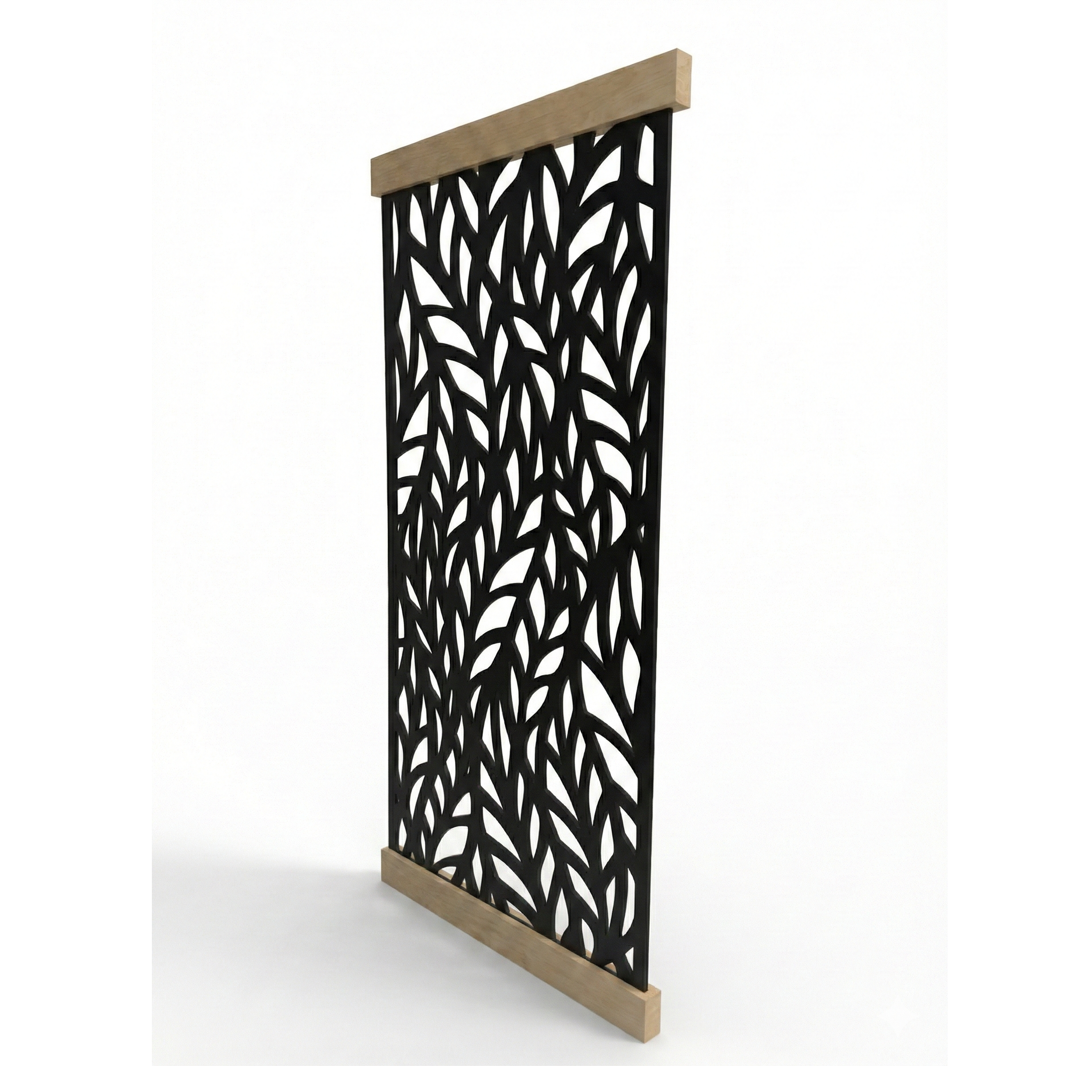 Panou Metalic Interior | Exterior Debitat Laser | Personalizabil 1x2m | Leaf