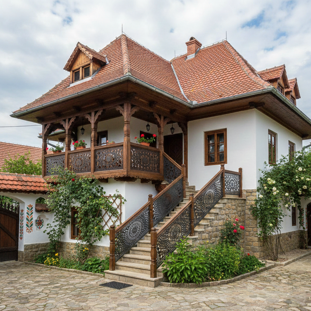 Balustrada terasa |metal| lemn| balcon scari | moderna interior | exterior Zura