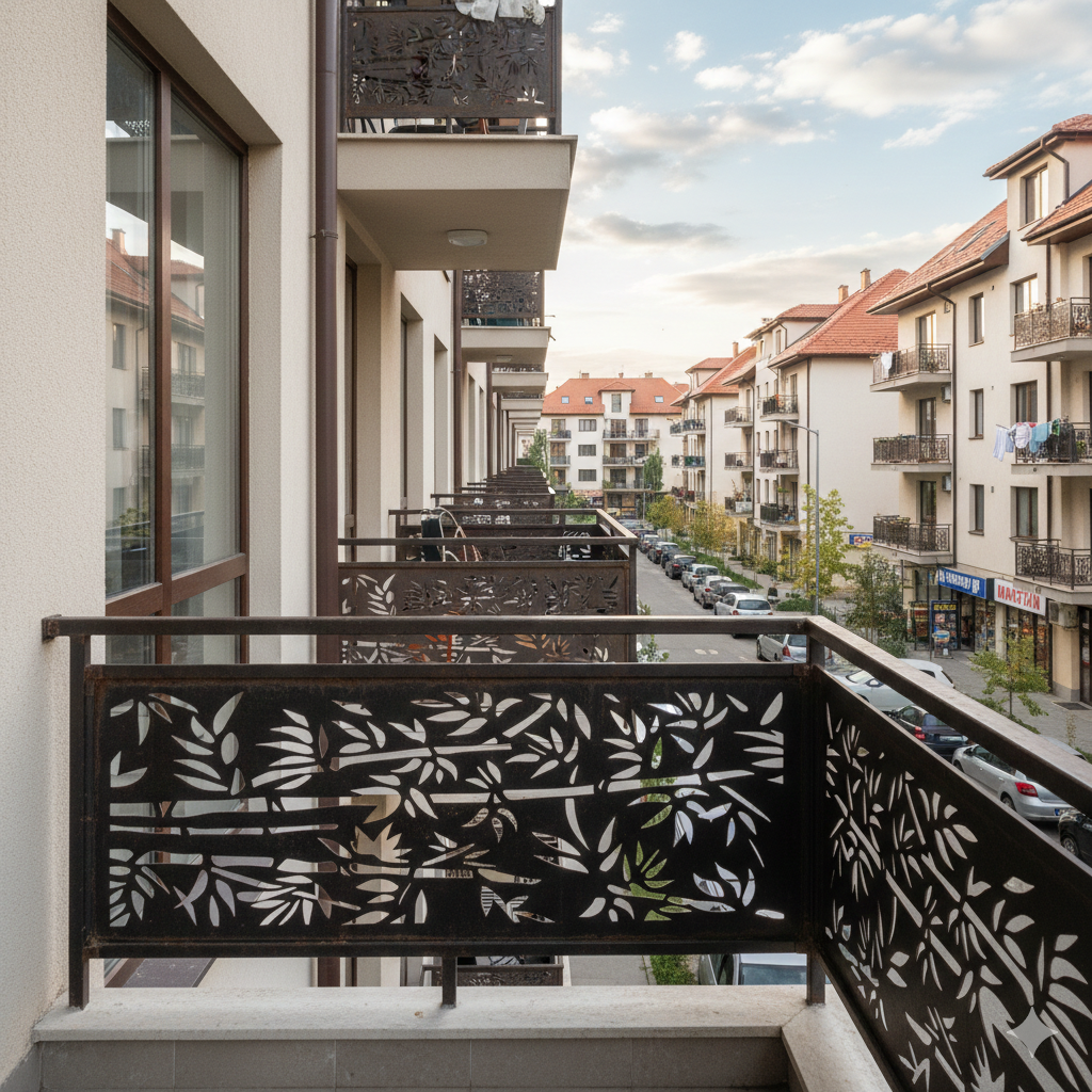 Balustrada terasa |metal| balcon scari | moderna interior | exterior Ovis
