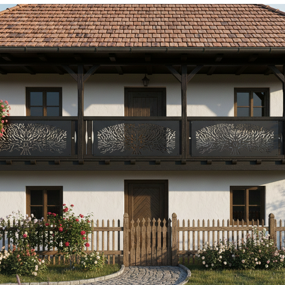 Balustrada terasa |metal| balcon scari | moderna interior | exterior Sensa