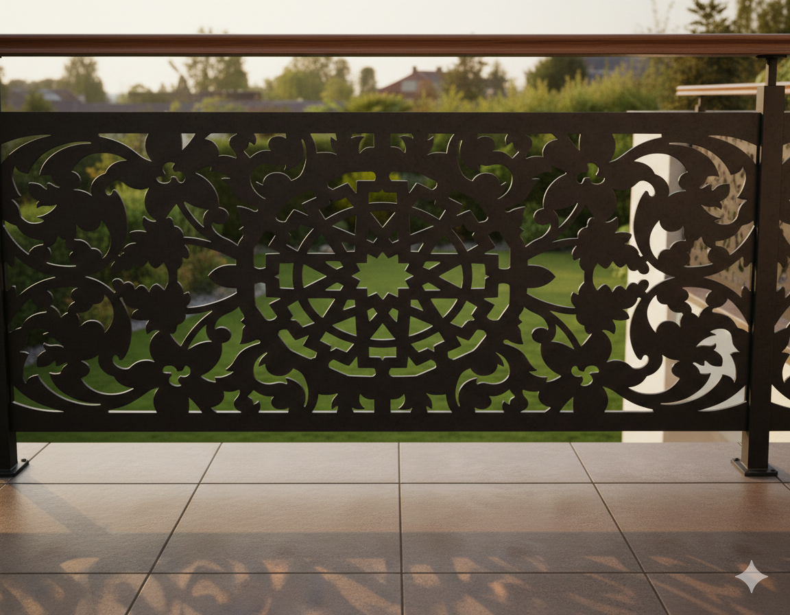 Balustrada terasa |metal | balcon scari | moderna interior | exterior Velis