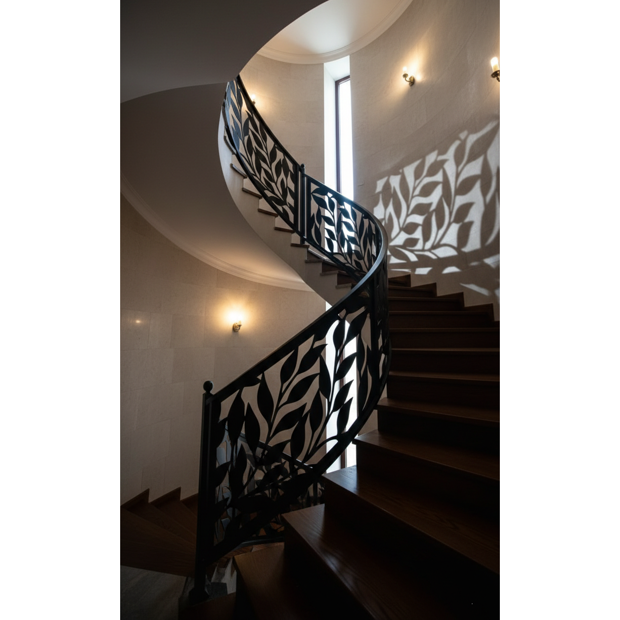 Balustrada terasa |metal| balcon scari | moderna interior | exterior | flower