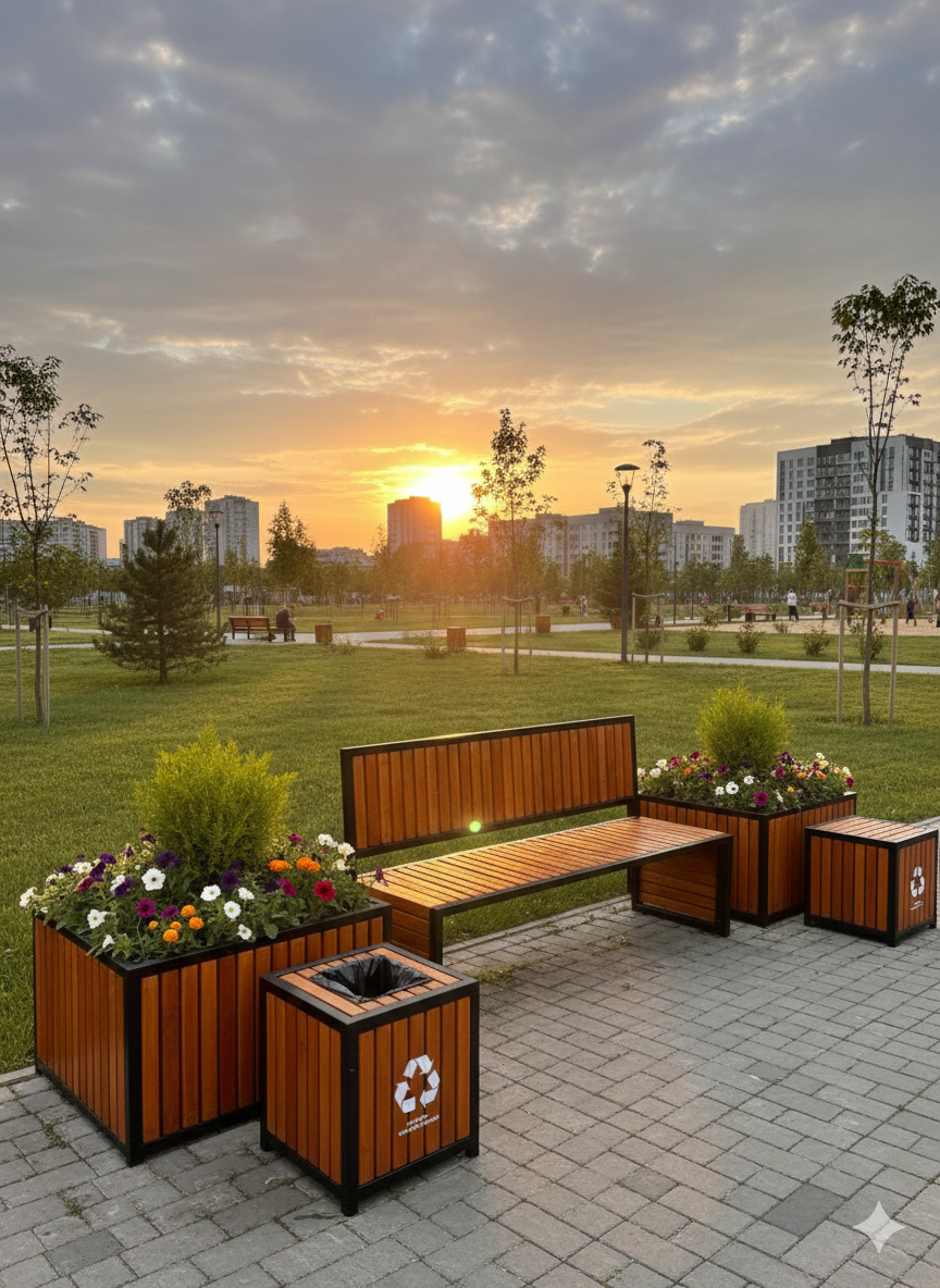 Jardiniera |ghivece decorative|curte|gradina|spatii comerciale|parcuri|parcari
