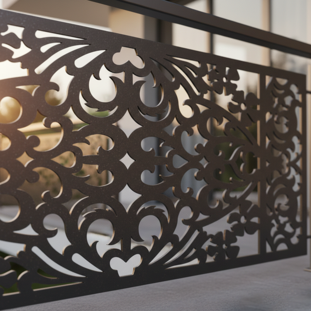 Balustrada terasa |metal| balcon scari | moderna interior | exterior Nodum