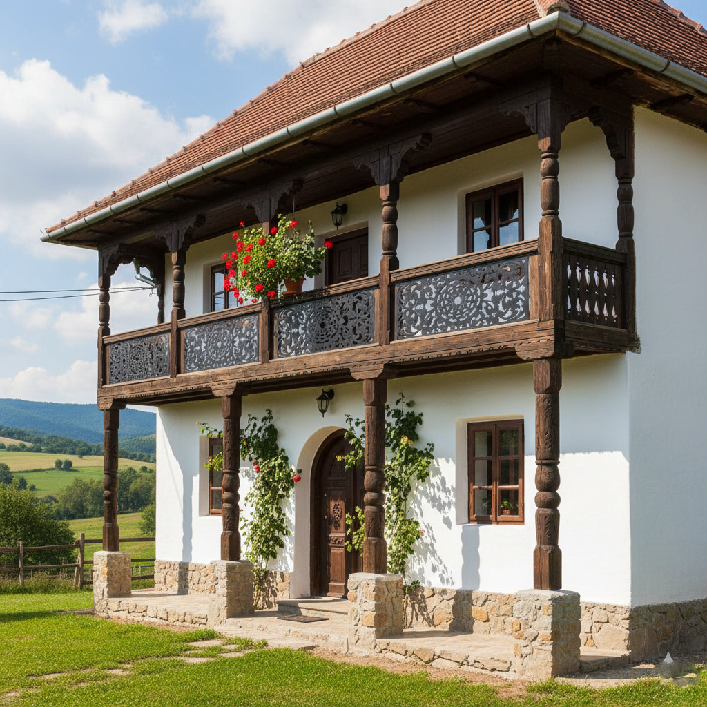 Balustrada terasa |metal | lemn | balcon scari | moderna interior | exterior Velis