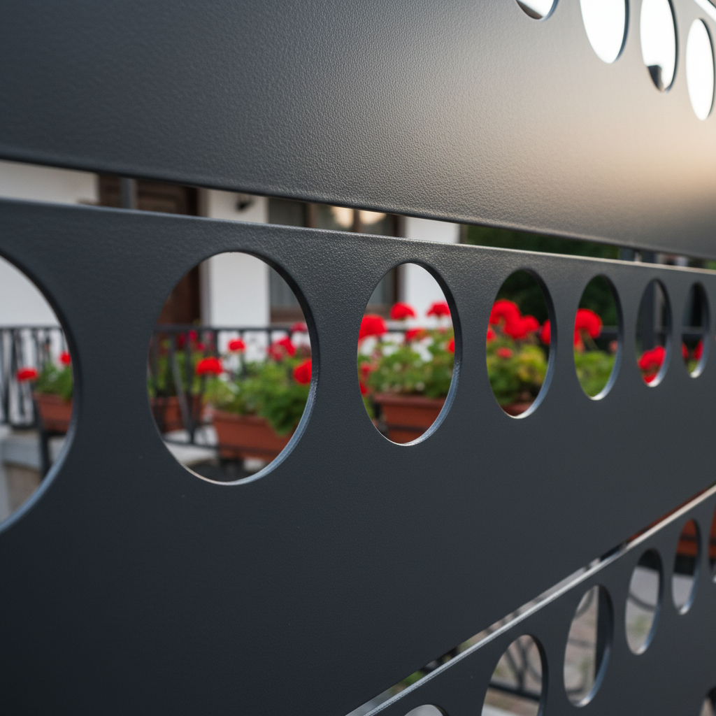 Balustrada terasa |metal| lemn| balcon scari | moderna interior | exterior Verto