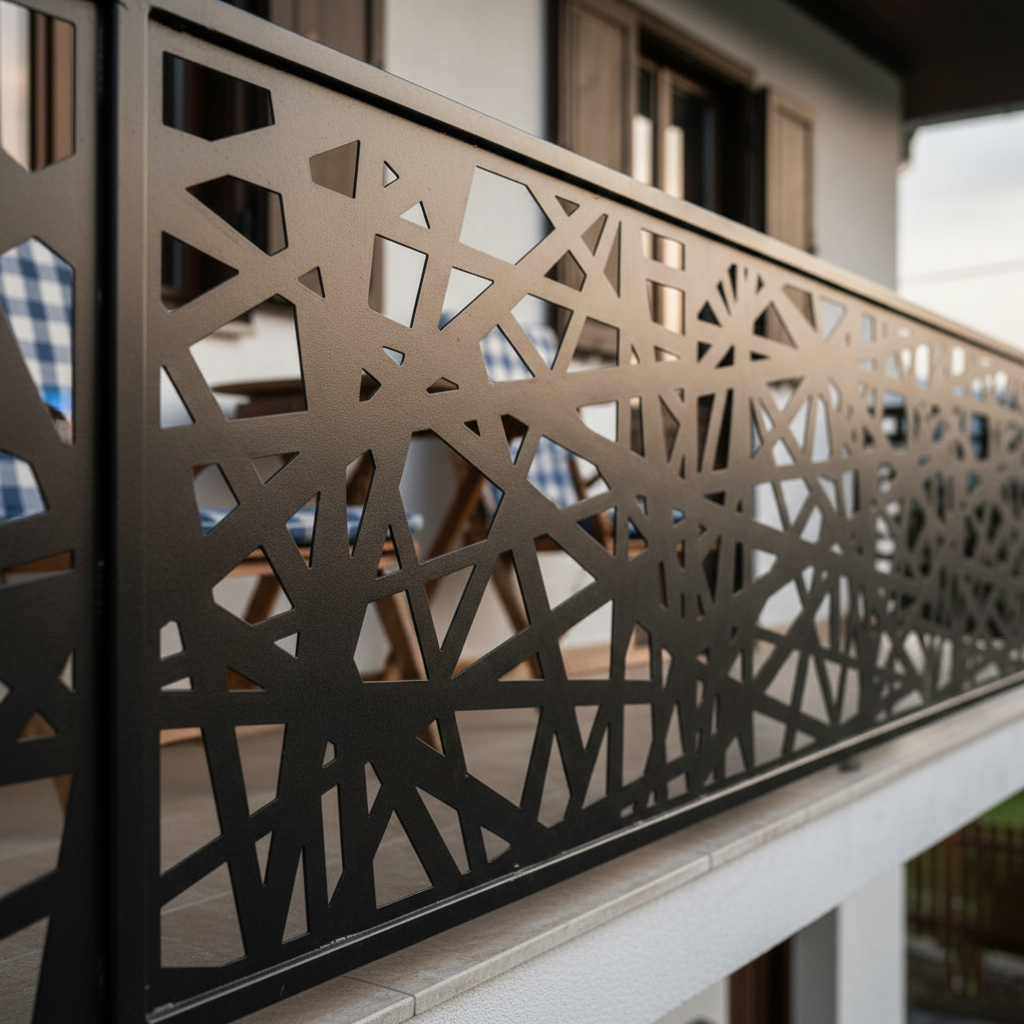 Balustrada terasa |metal| balcon scari | moderna interior | exterior Lina