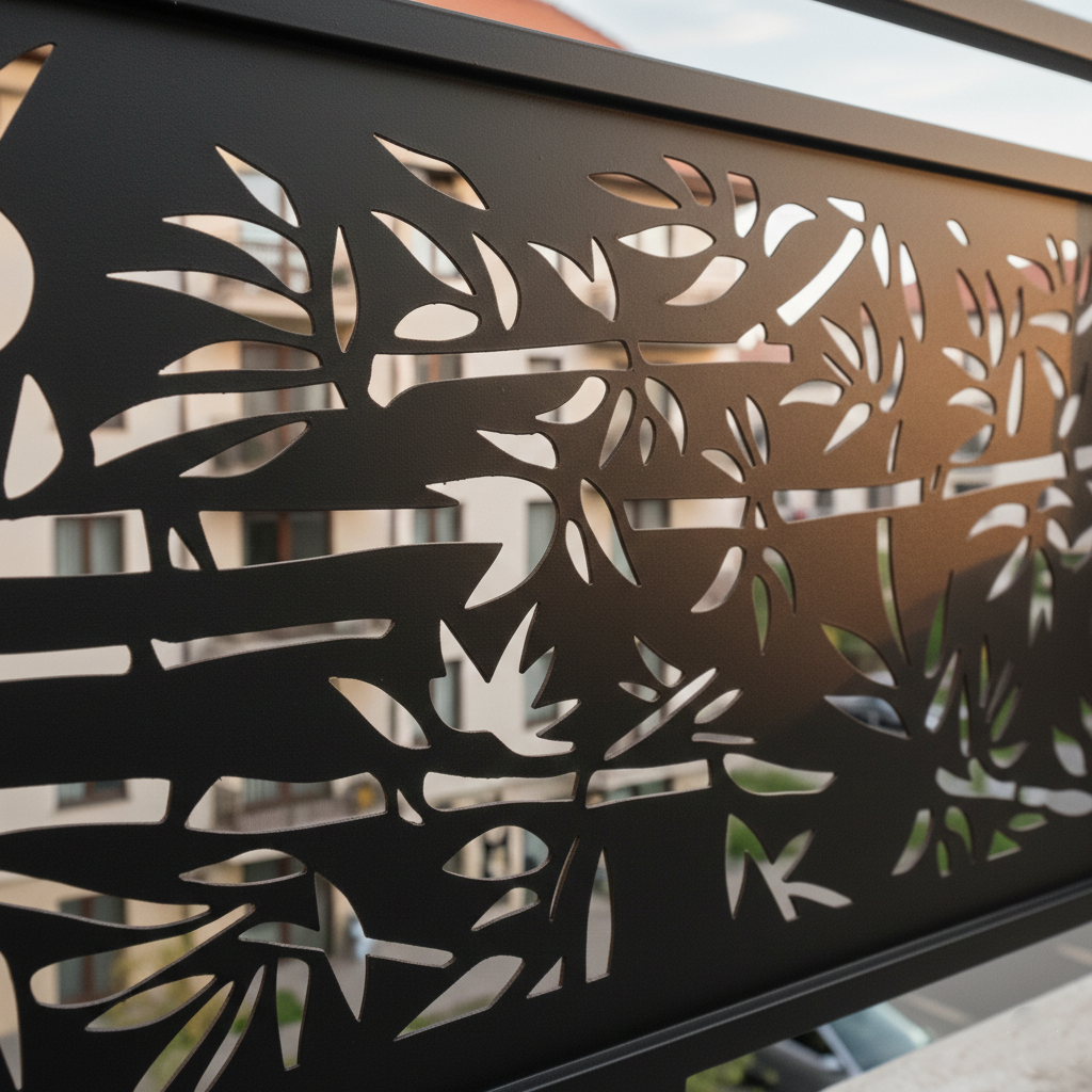 Balustrada terasa |metal| balcon scari | moderna interior | exterior Ovis