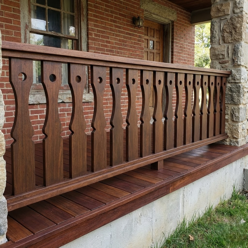 Balustrada cerdac| gard de lemn|foisor| terase | elementi lemn cu modele