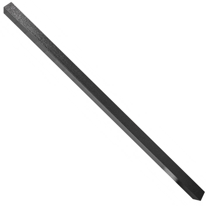 Stalp metalic gard | suport poarta | grosime 2mm | patrat
